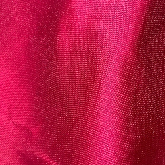 Pink & Violet Kids Girls Size 8 Red Bow Rhinestone Party Dress Holiday - Picture 4 of 8